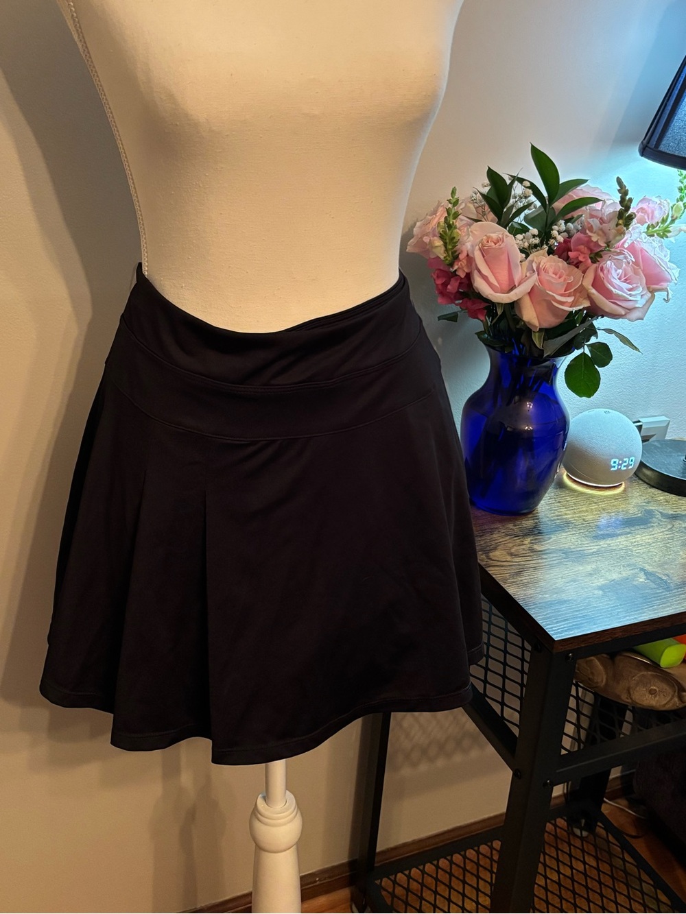 Classic Black Athletic Skirt - Women